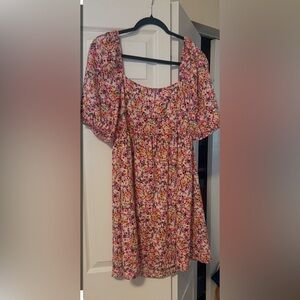 Primark Floral Pink Dress